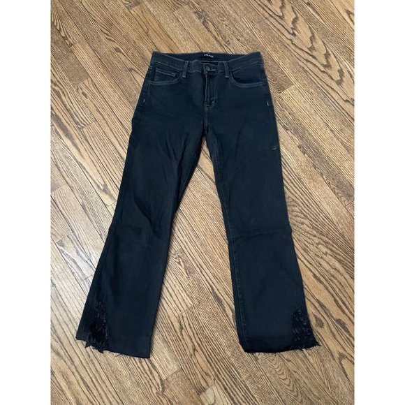 J BRAND SELENA CROPPED RAW HEM BOOT in HENDRIX REIGN - Size 27 - Picture 2 of 4